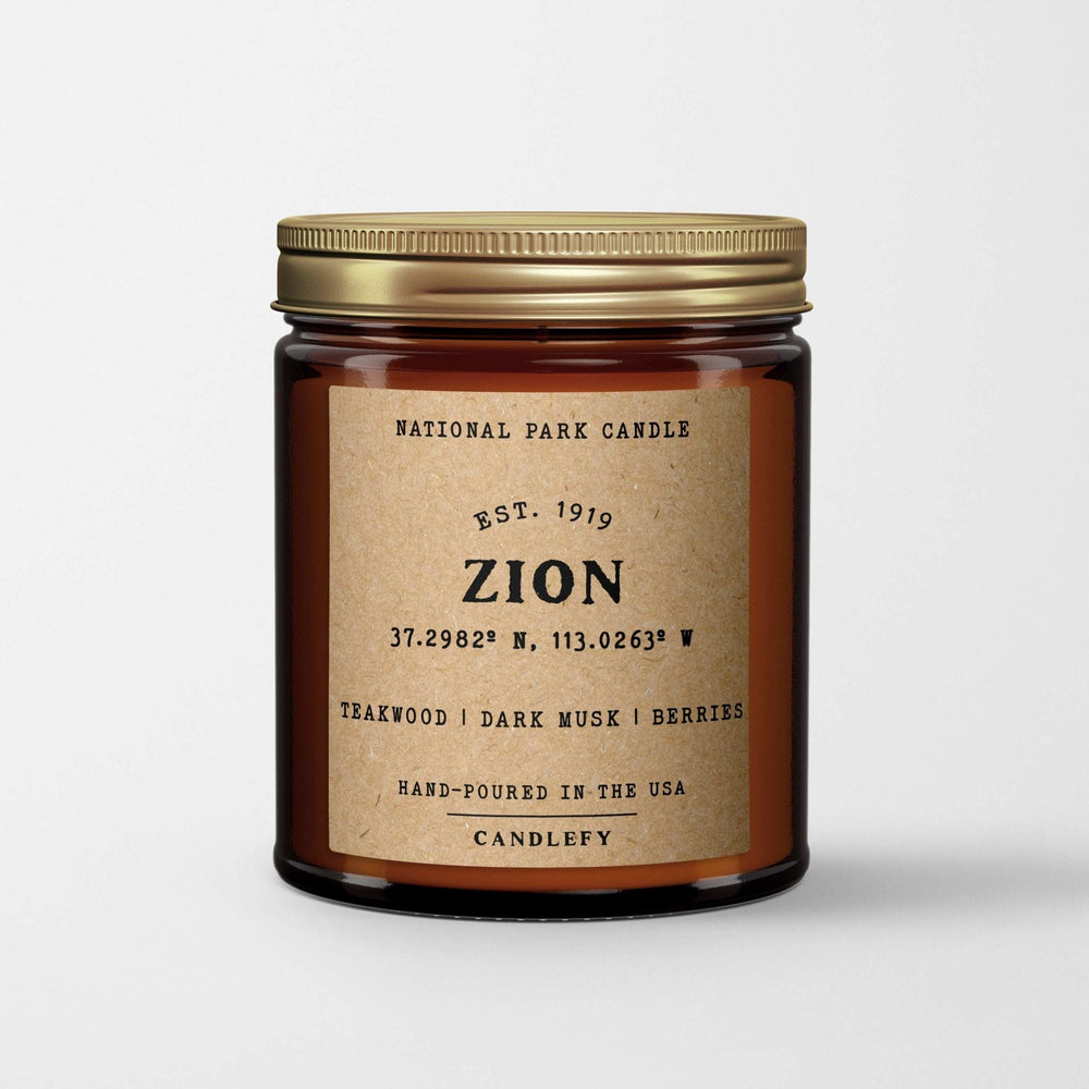 Zion Canyon National Park Candle