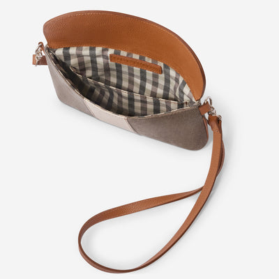 Paddock Crossbody in Vintage Canvas by Oughton