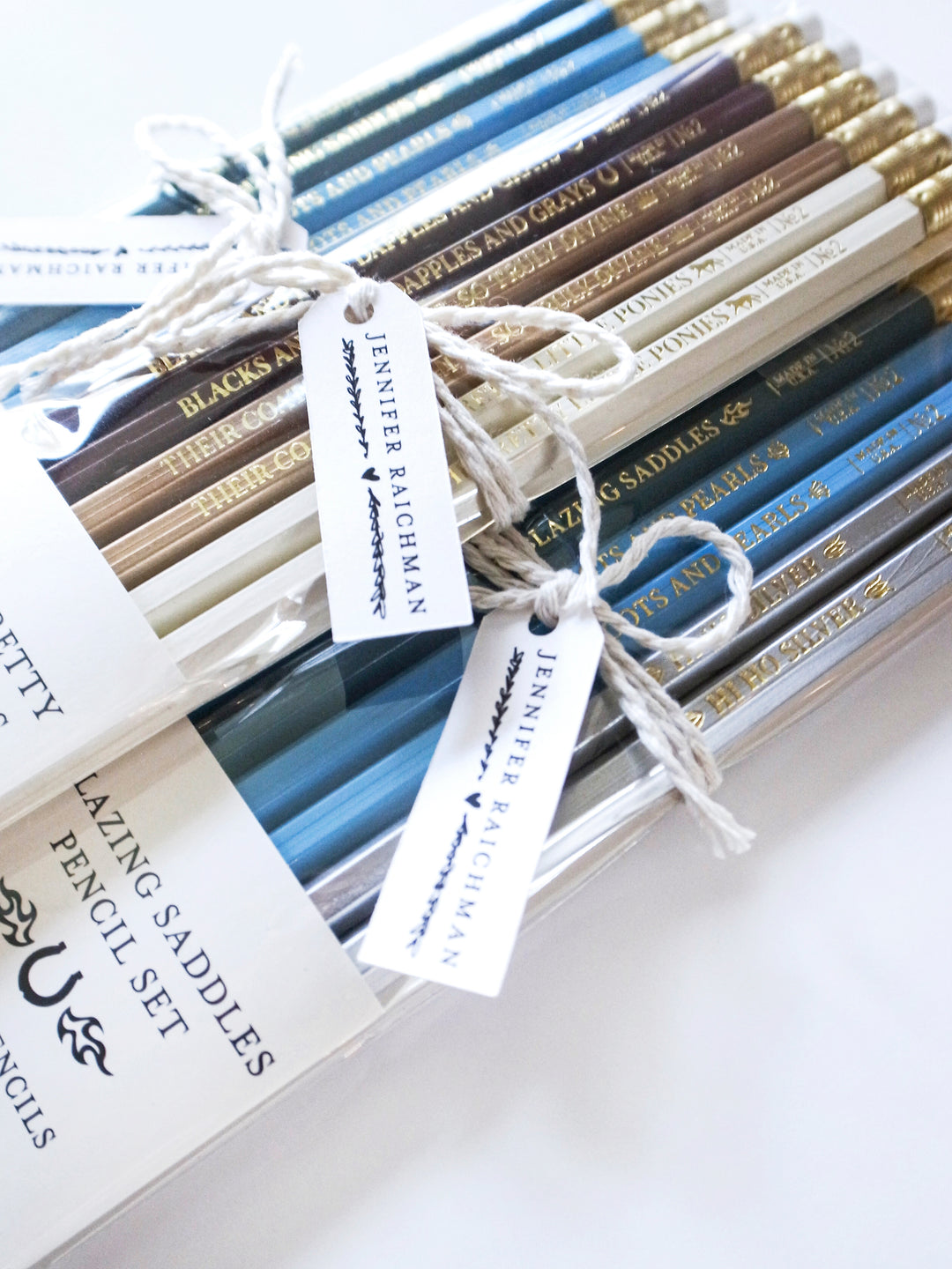 Equestrian Pencil Set: Blazing Saddles