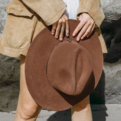 The Dre Western Rancher Hat - Terracotta by Made by Minga