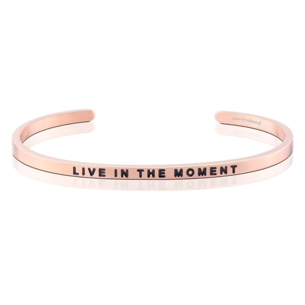 Live in the Moment by MantraBand® Bracelets