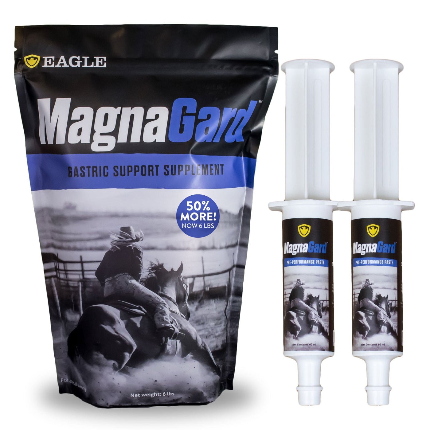 MagnaGard (6lb) & Paste Bundle by Eagle Equine Products