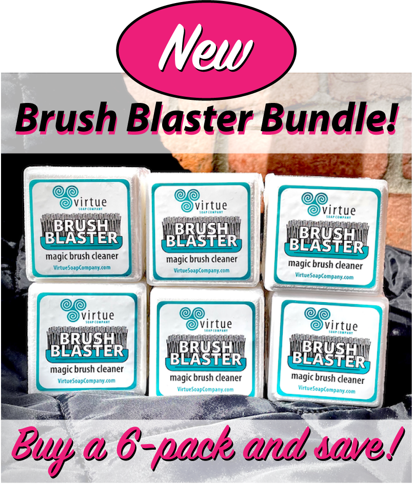 horse : : Brush Blaster : : magic brush cleaner—It's THE BOMB!! by Virtue Soap Company