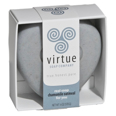 you : : chamomile oatmeal soap : : 6oz by Virtue Soap Company