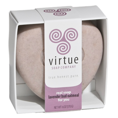 you : : lavender bud oatmeal soap : : 6oz by Virtue Soap Company