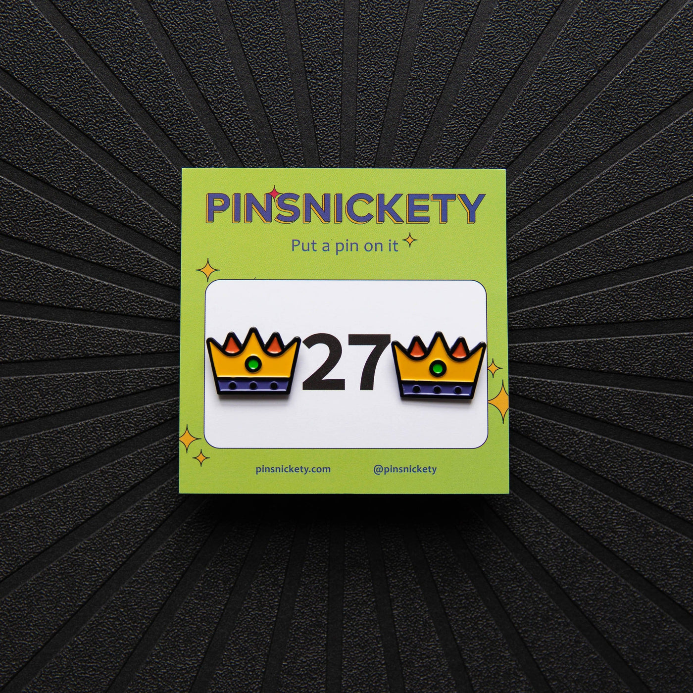 Crown Pins by Pinsnickety