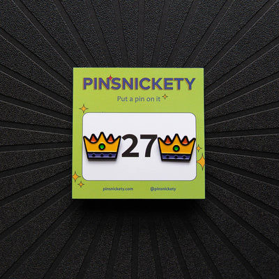Crown Pins by Pinsnickety