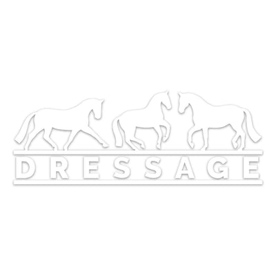 Dressage - Vinyl Decal by Dapplebay