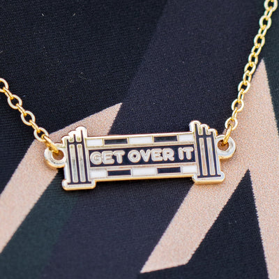 Get Over It Necklace by Dapplebay
